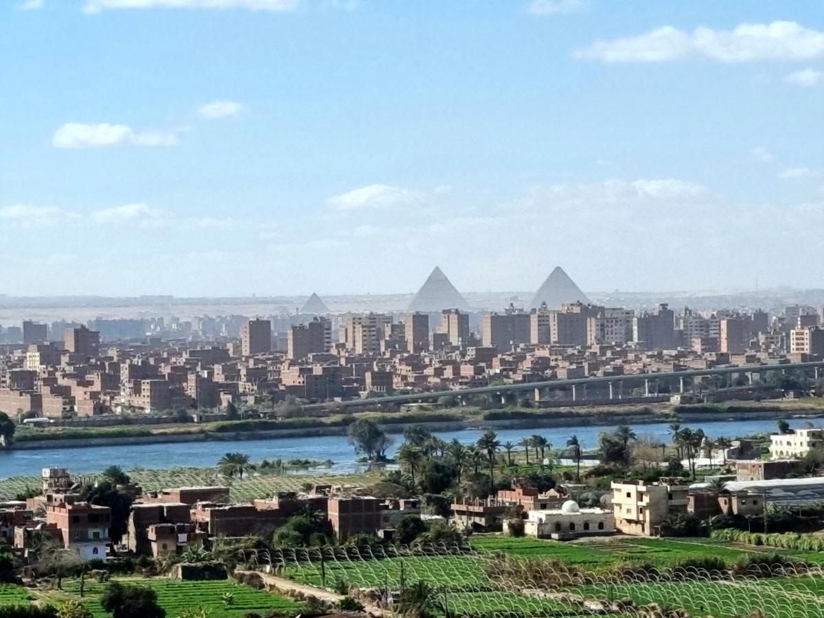 Amazing Nile View And Pyramids Apartment Каир Экстерьер фото