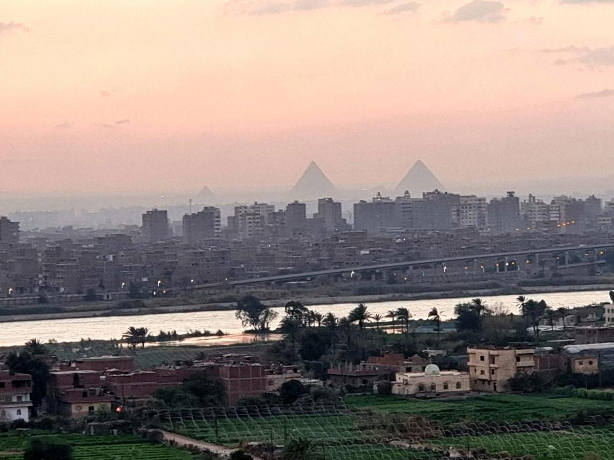 Amazing Nile View And Pyramids Apartment Каир Экстерьер фото