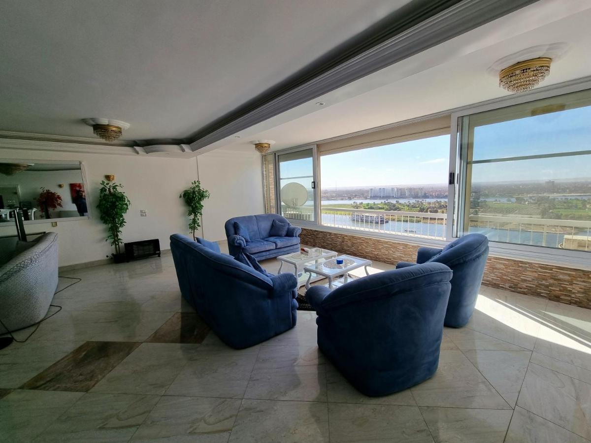 Amazing Nile View And Pyramids Apartment Каир Экстерьер фото