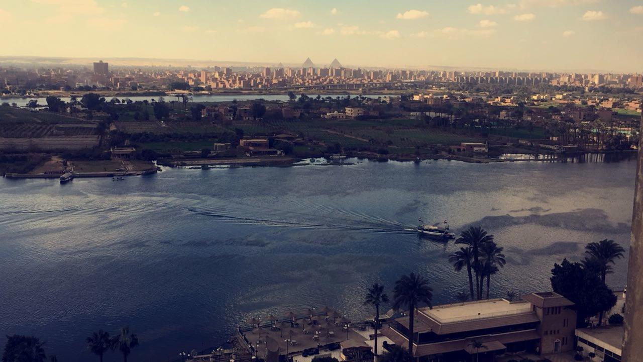 Amazing Nile View And Pyramids Apartment Каир Экстерьер фото